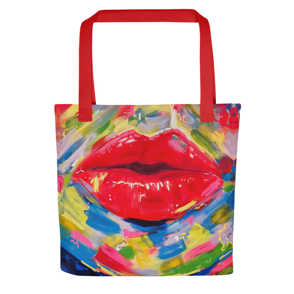 Electric Lips Tote bag