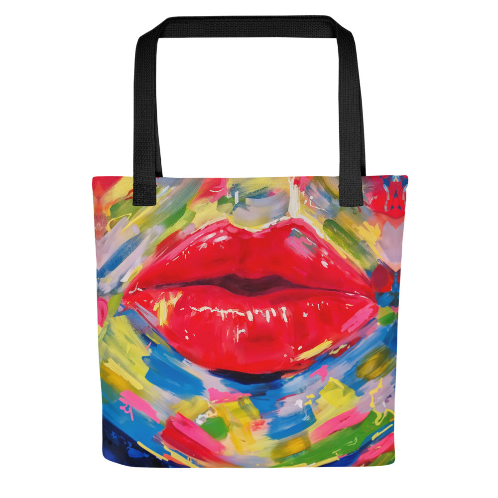 Electric Lips Tote bag