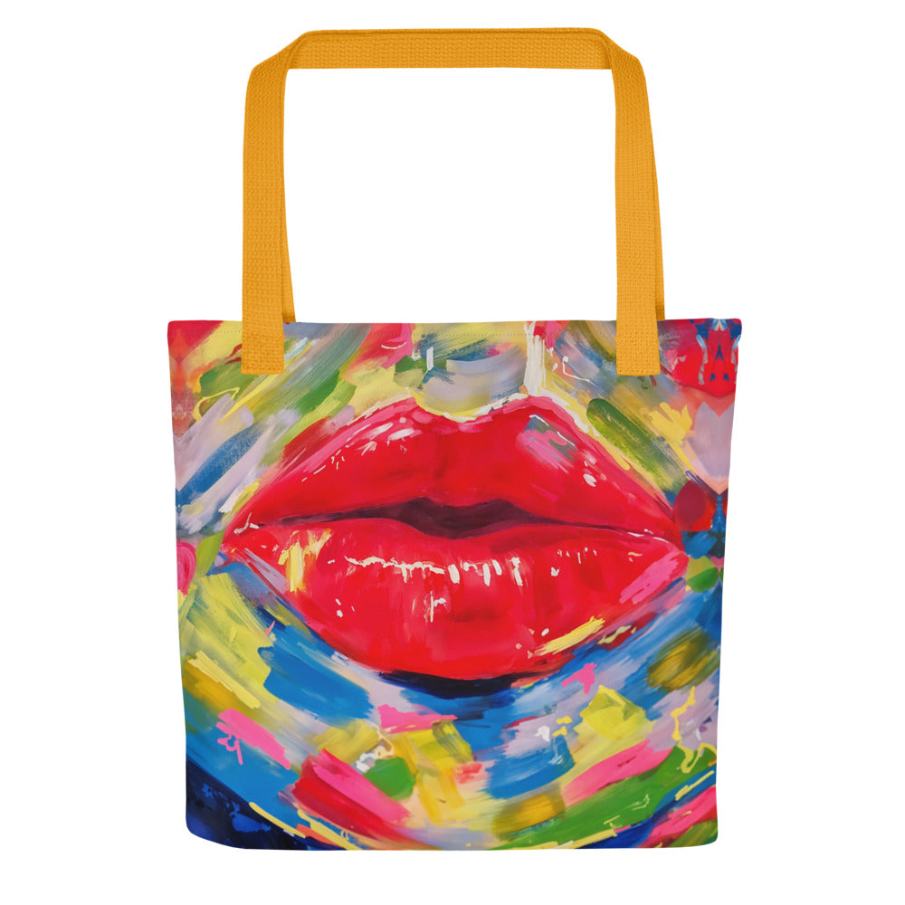 Electric Lips Tote bag