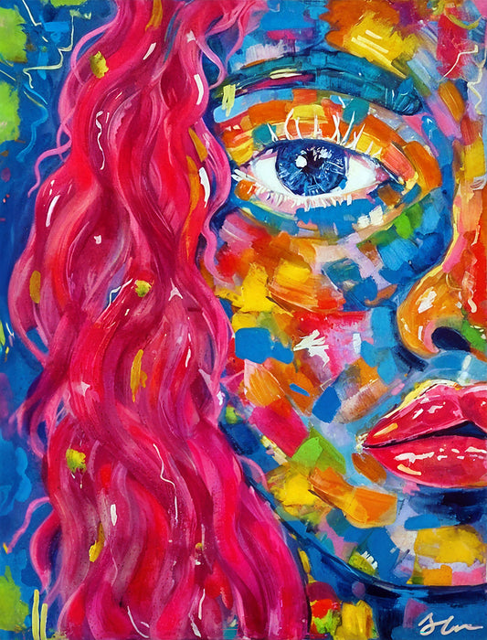 Electric Affair Art Print (size in inch)